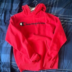 Champion Red Hoodie